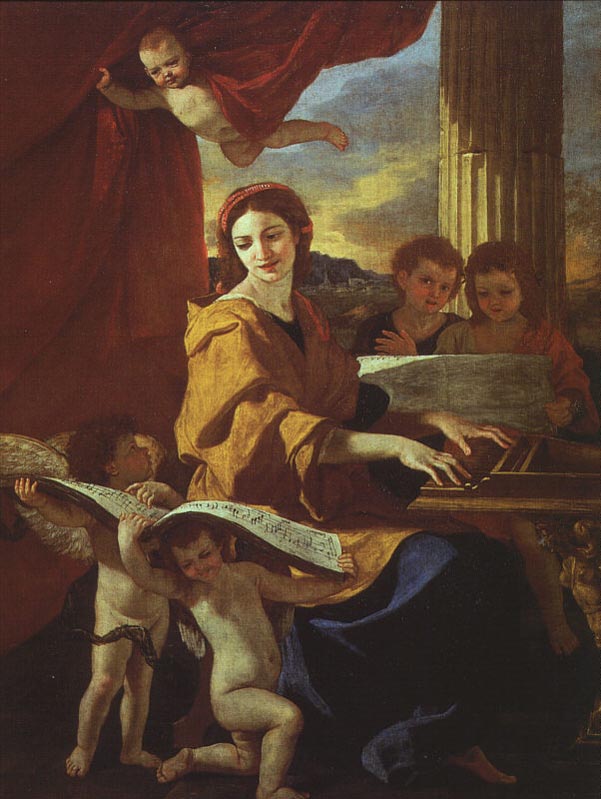 Nicolas Poussin St.Cecelia